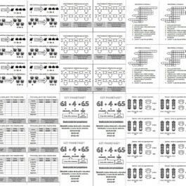 Karty pracy w wersji PDF | Wklejki do klasy 3 | Część 1 | 85 stron A4
