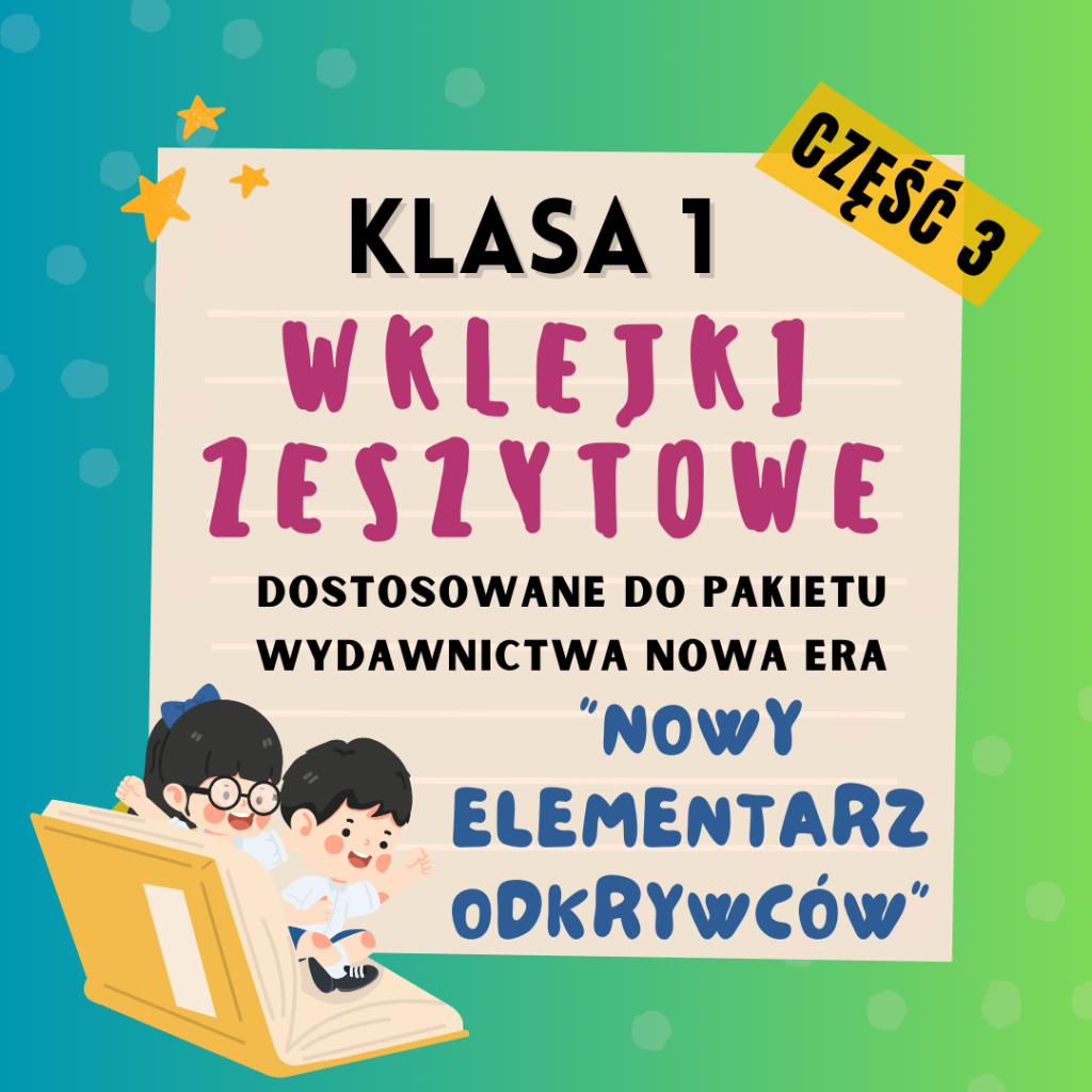 Nowy Elementarz Odkrywców - klasa 1 - Eduprint - Materiały dla nauczycieli