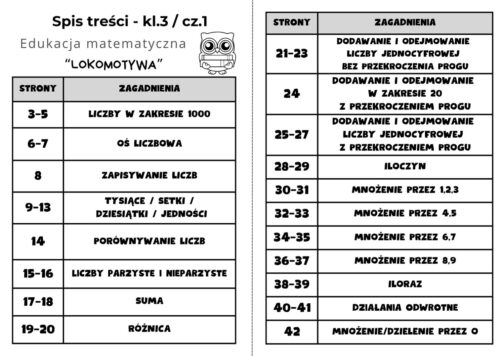 Lokomotywa | Wklejki do klasy 3 | Część 1 | 111 stron A4 PDF - obrazek 6