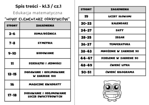 Nowy Elementarz Odkrywców | Wklejki do klasy 3 | Część 1 | 135 stron A4 PDF - obrazek 6