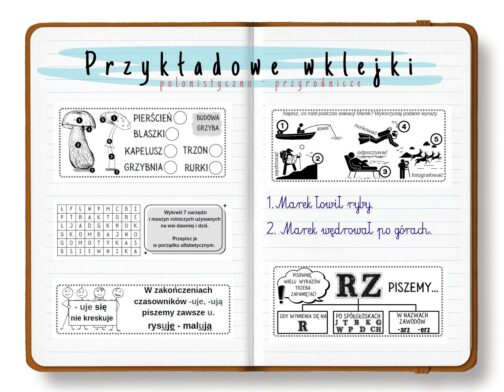 Nowy Elementarz Odkrywców | Wklejki do klasy 3 | Część 1 | 135 stron A4 PDF - obrazek 2