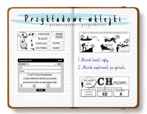 Szkoła Na Tak | Wklejki do klasy 3 | Część 1 | 120 stron A4 PDF - obrazek 2