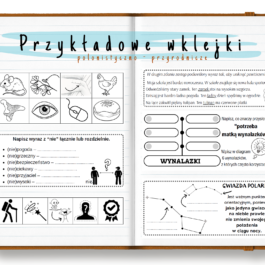 Lokomotywa | Wklejki do klasy 3 | Część 3 | 84 strony A4 PDF