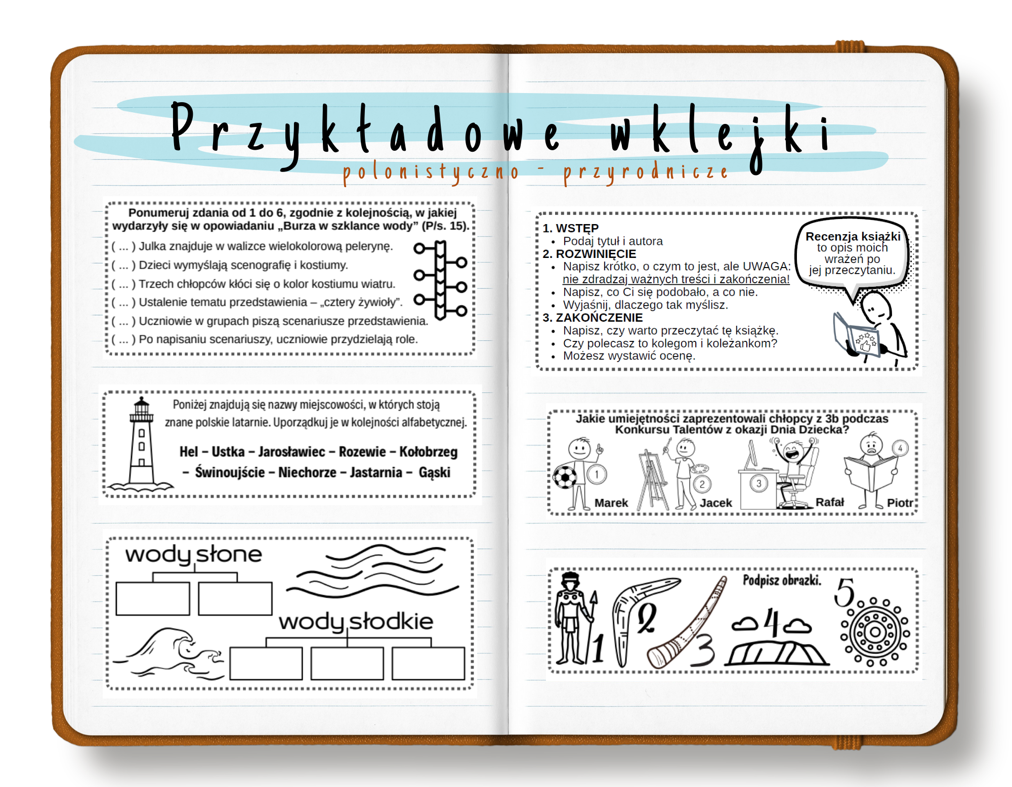 Ale to ciekawe | Wklejki do klasy 3 | Część 4 | 89 stron A4 PDF - obrazek 2
