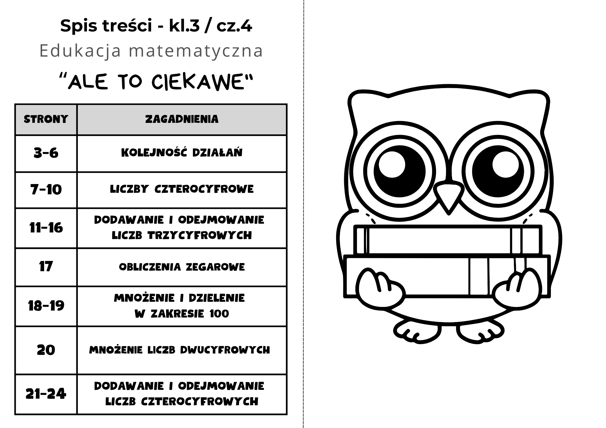 Ale to ciekawe | Wklejki do klasy 3 | Część 4 | 89 stron A4 PDF - obrazek 6