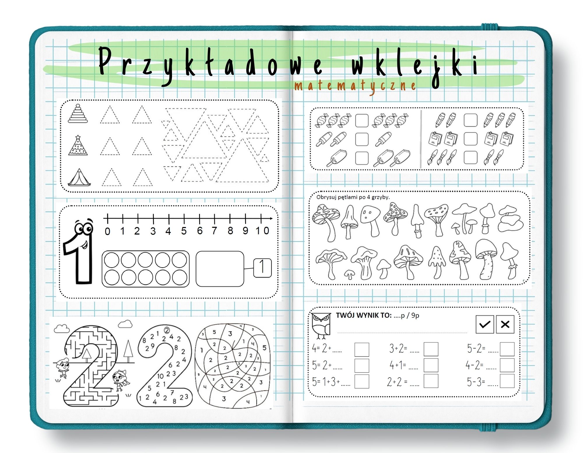 Drużyna Tropicieli | Wklejki do klasy 1 | Część 1 | 228 stron A4 | PDF - obrazek 4