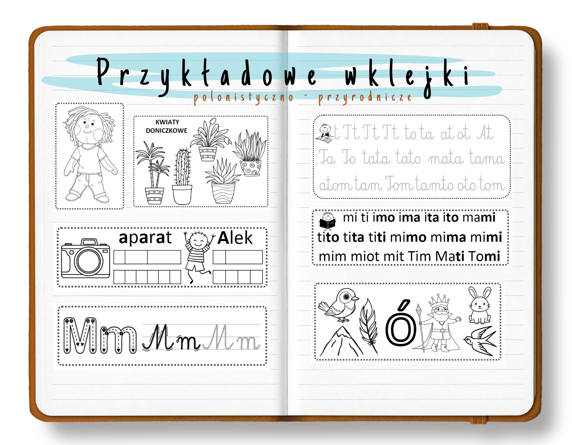 Drużyna Tropicieli | Wklejki do klasy 1 | Część 1 | 228 stron A4 | PDF - obrazek 3