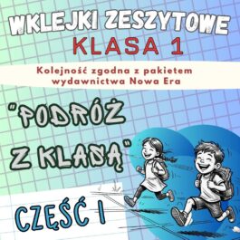 Podróż z klasą | Wklejki do klasy 1 | Część 1 | 312 stron A4 | PDF