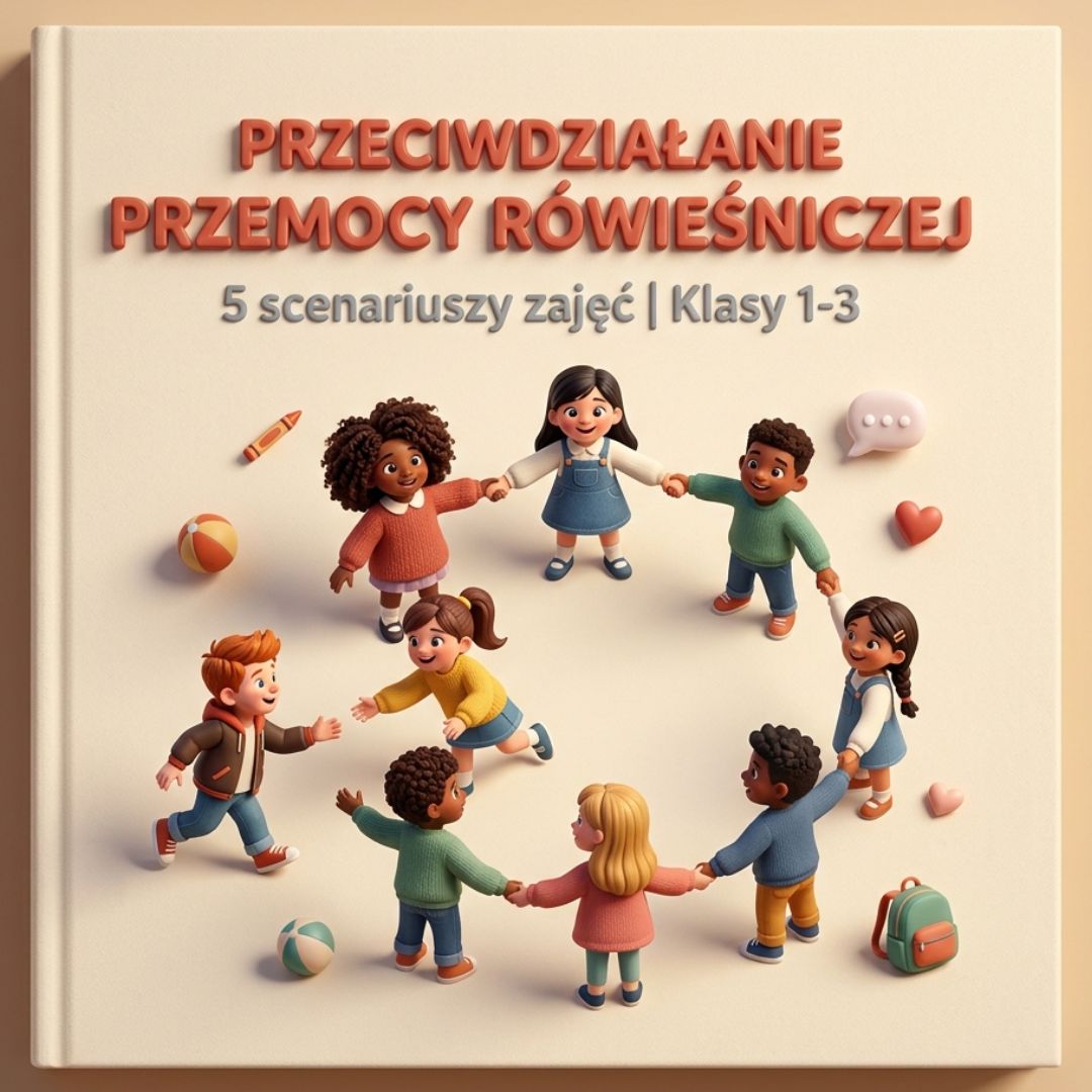 Przemoc rówieśnicza | Tydzień profilaktyki | 5 scenariuszy zajęć | Klasy 1-3 | PDF